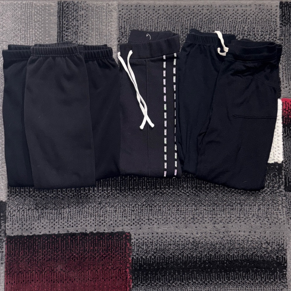 Girls 10/12 Black Pants Set